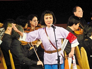 周六举行的京剧交响音乐会
