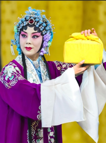 9月2日，长安大剧院上演了京剧《桂英掌权》。
