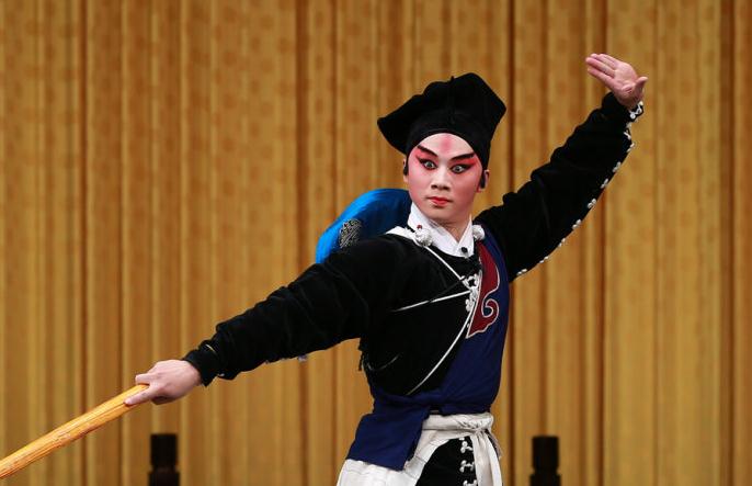 孙雅君在京剧《石秀》中扮演石秀
