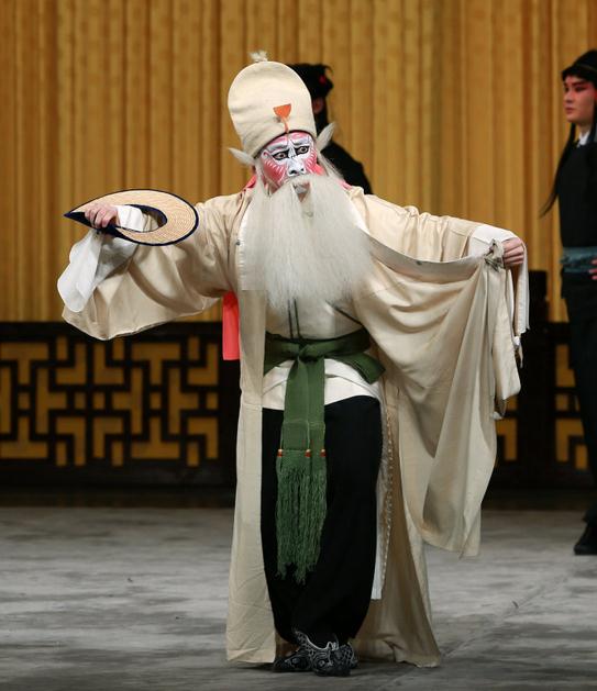 京剧《大瓜源》郝杰扮演洪涛
