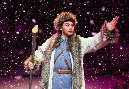 京剧《杨靖宇》将于明天在梅兰芳大剧院上演。
