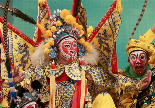 京剧《孙悟空》严庆谷扮演孙悟空
