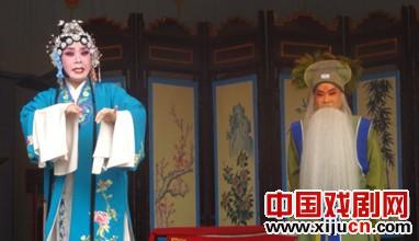 虎谷庙会上演金歌剧莲花寺
