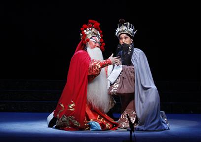 11月7日，上海京剧剧院在梅兰芳大剧院上演了一部新的历史京剧《春秋二虚》。
