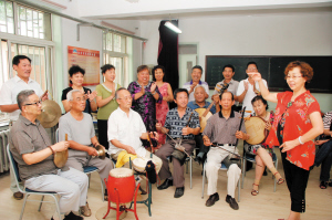 天津红旗巷社区京剧团
