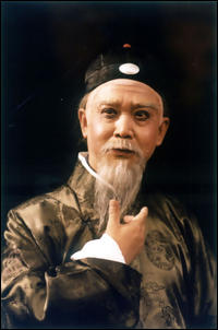 马玉楼饰演《捉放曹》中的陈宫。