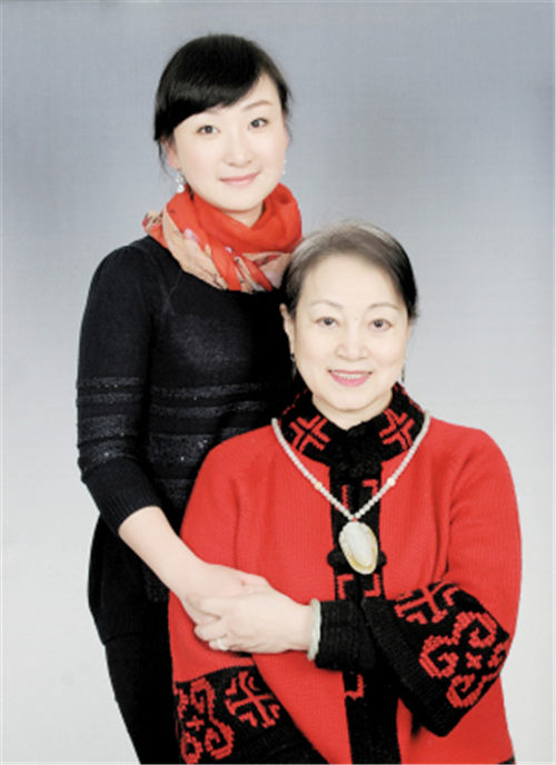 孙明珠与辛苑。 供图