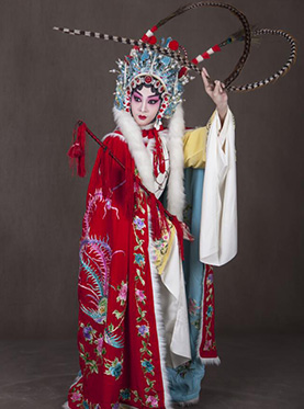 京剧《汉明公主》于3月9日在长安大剧院上演。
