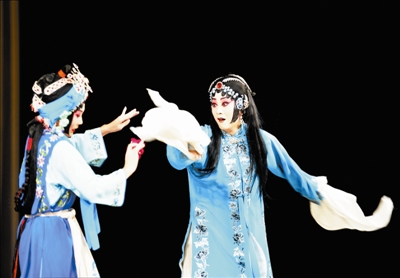 天津京剧院仍在上演经典的《甘付昆寿景》
