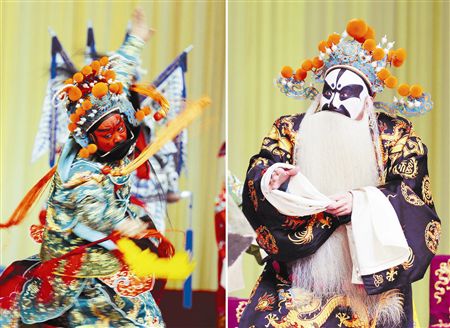 天津青年京剧团上演了两部主要戏剧《白马坡劈阎良》和《姚期》
