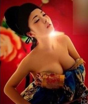 性感京剧着装照