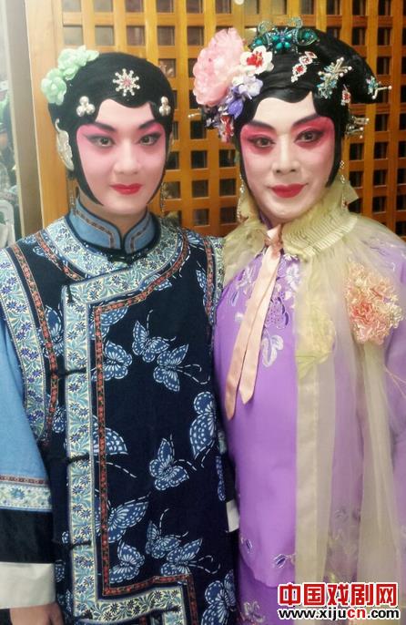 刘冰和老京剧艺术家共同主演了京剧《梅玉配》
