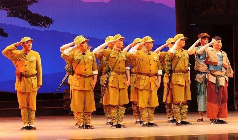 湖南省京剧保护传承中心原创京剧小戏《军礼》首演