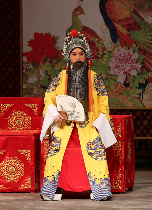 京剧《龙凤呈祥》傅希如饰演刘备