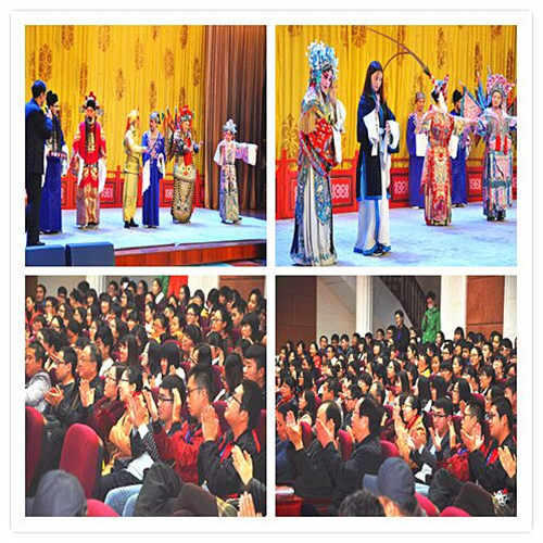 陕西省京剧院京剧进校园走进西安外事学院