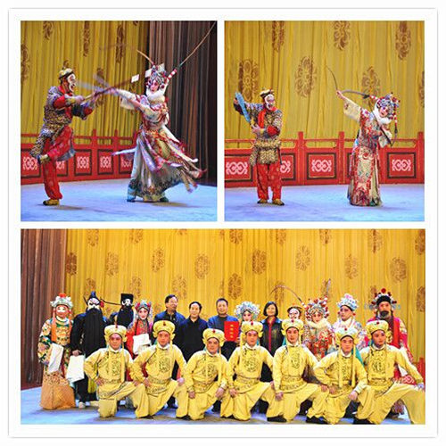 陕西省京剧院京剧进校园走进西安外事学院