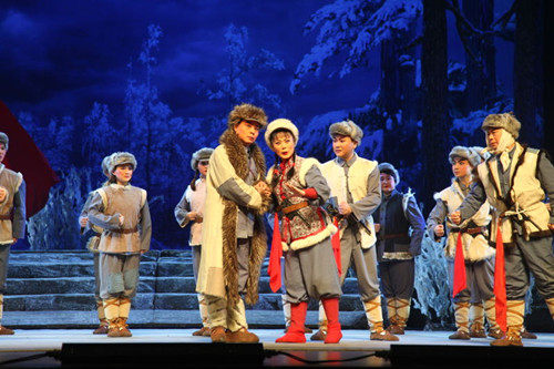 大型现代京剧《杨靖宇》在国家大剧院演出
