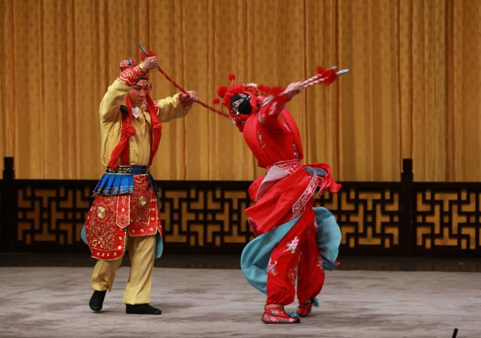 京剧《虹桥赠珠》冯蕴