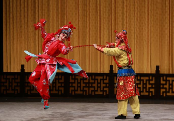 京剧《虹桥赠珠》冯蕴