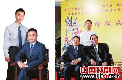 京剧表演艺术家周龙破例开始了他的职业生涯。
