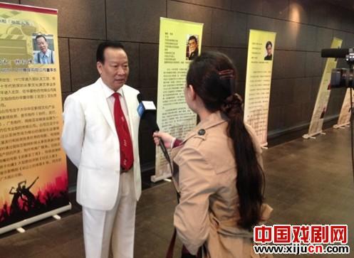 央视记者采访华夏中影（文化）传媒有限公司董事长林钲峰