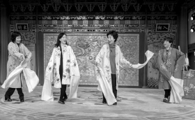 湖南京剧团两代著名演员同台演出
