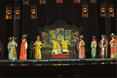 新剧《蜀色紫禁城》将于今明两天在北京梅兰芳大剧院上演。
