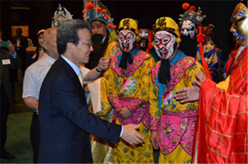 湖北京剧院日本演出京剧《真假孙悟空》
