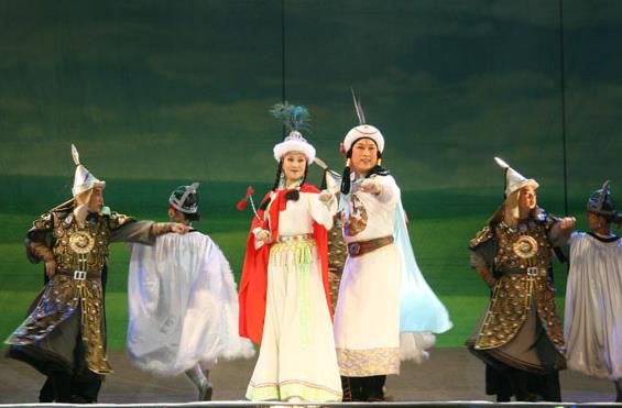 一部大型蒙古历史剧《满都海》在中国五局歌剧院上演。
