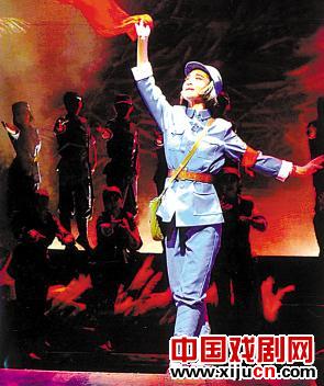 现代京剧《高雅的红纱布》于3月19日在上海上演。
