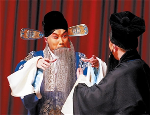 天津青年京剧团“流派班”报道演出张瑞林、张彤、单颖等
