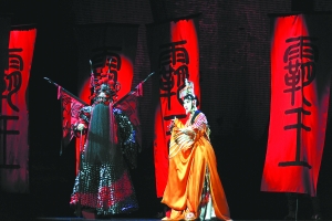 由孟广禄和丁晓君主演的新京剧《霸王别姬》于28日在北京首映。
