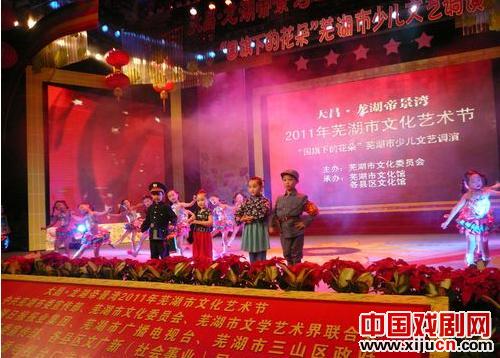 《京剧小王》获得“国旗下的鲜花——2011芜湖文化艺术节”一等奖
