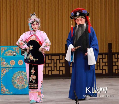 京剧伉俪金喜全熊明霞回乡献艺