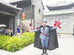 太原晋剧艺术研究院在晋剧遗产展览中心举办非物质文化遗产表演
