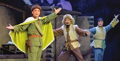 天津京剧院庆祝中国共产党成立97周年
