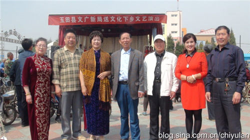 北京票友受邀参加玉田“三下乡”演出