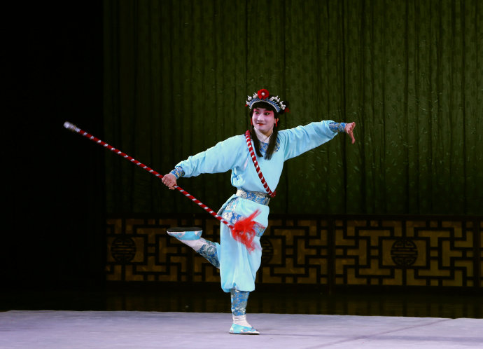 京剧《乾元山》郭士铭饰演哪吒