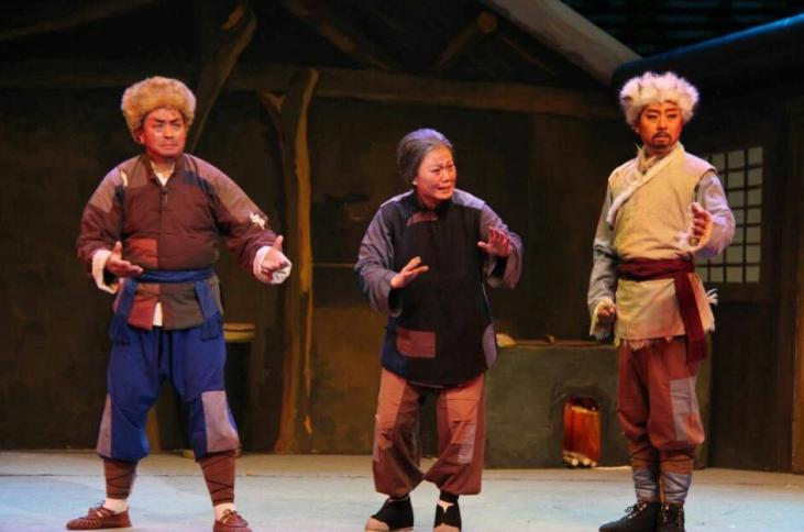 陕西省2015年文化惠民演出京剧专场走进山城汉阴