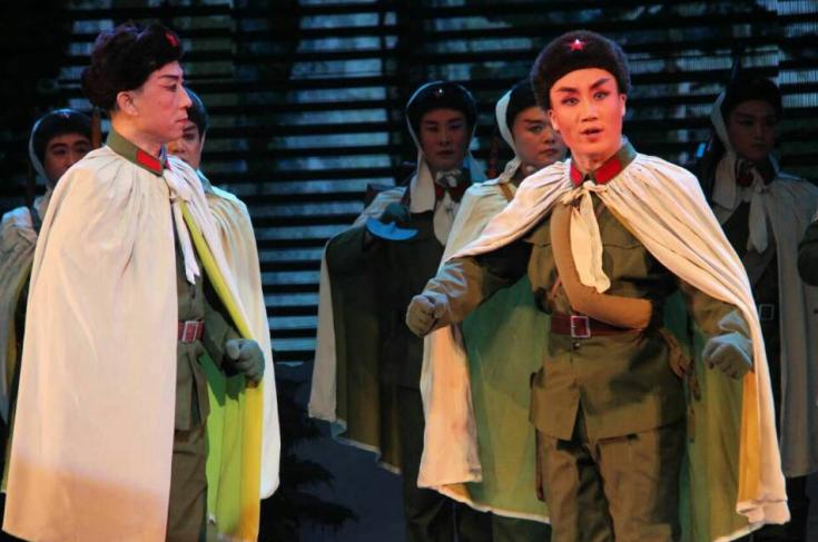 陕西省2015年文化惠民演出京剧专场走进山城汉阴