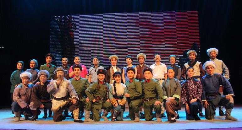 陕西省2015年文化惠民演出京剧专场走进山城汉阴