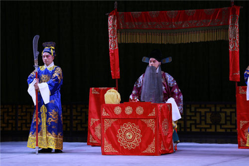 京剧《战长沙》顾亮饰演韩玄