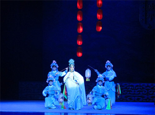 安徽徽派京剧剧院新创作的大型历史京剧《戚继光将军抗日》
