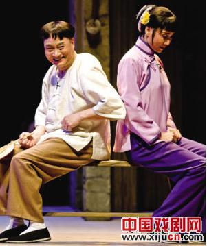 青岛京剧剧院上演现代京剧《托格与金兰》
